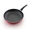 Oster Merrion 12" Red Aluminum Frying Pan With Bakelite Handle